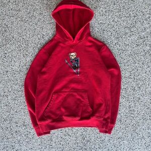 Polo Ralph Lauren Red Graphic Hoodie